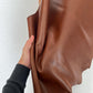 Cow full vegetable Leather, Genuine cowhide veg tan Leather for crafts and tooling, thickness 1,4mm( 3 oz)