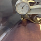 Sheep nappa leather, lambskin metallic iridescent patent leather for crafts thick 1,0mm (2,5 oz)