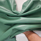 Sheep leather color viridian green, genuine Nappa lambskin leather for crafts, thick. 1,0mm (2 1/2oz)