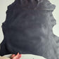 Dark Blue Lambskin Leather: Soft Large Sheep Leather for Crafts