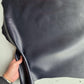 Dark Blue Lambskin Leather: Soft Large Sheep Leather for Crafts
