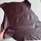 Bordeaux Sheep Leather for Crafts: Soft Nappa Lambskin Leather Hide
