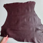 Bordeaux Sheep Leather for Crafts: Soft Nappa Lambskin Leather Hide