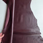 Bordeaux Sheep Leather for Crafts: Soft Nappa Lambskin Leather Hide