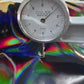 Color Black Iridescent Cow Patent Leather: Holographic Rainbow Glossy Metallic (1.2mm 3 oz)