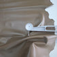Color Taupe sheepskin hide: Soft Genuine Leather for Crafts