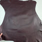 Burgundy Sheep Leather for crafts: Soft nappa sheepskin hide