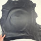 Ink Blue Sheep Leather sheets: Soft sheepskin leather for crafts