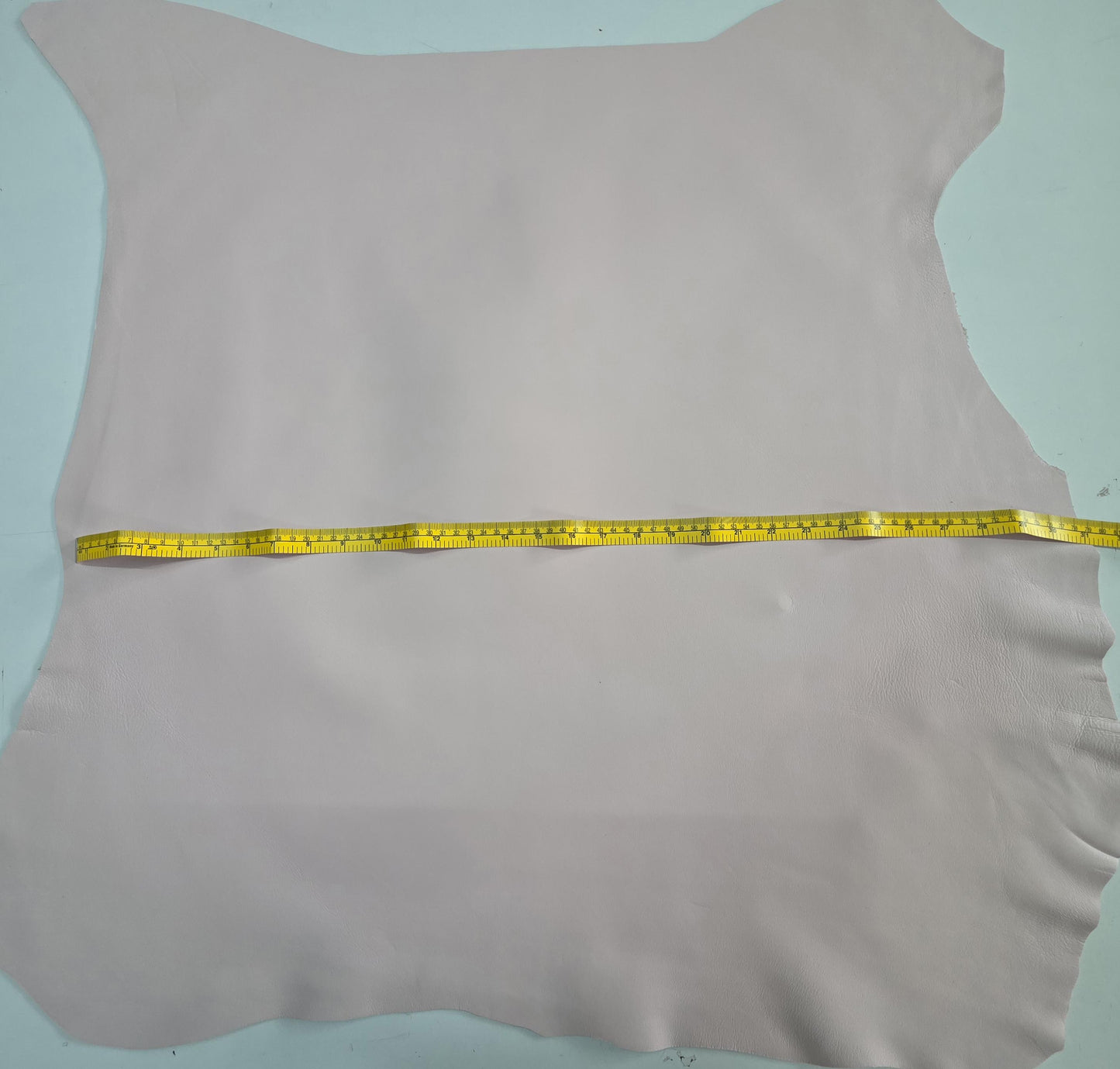 Light Pink Sheep Leather for crafts: Soft, Thick, and Large lambskin hide