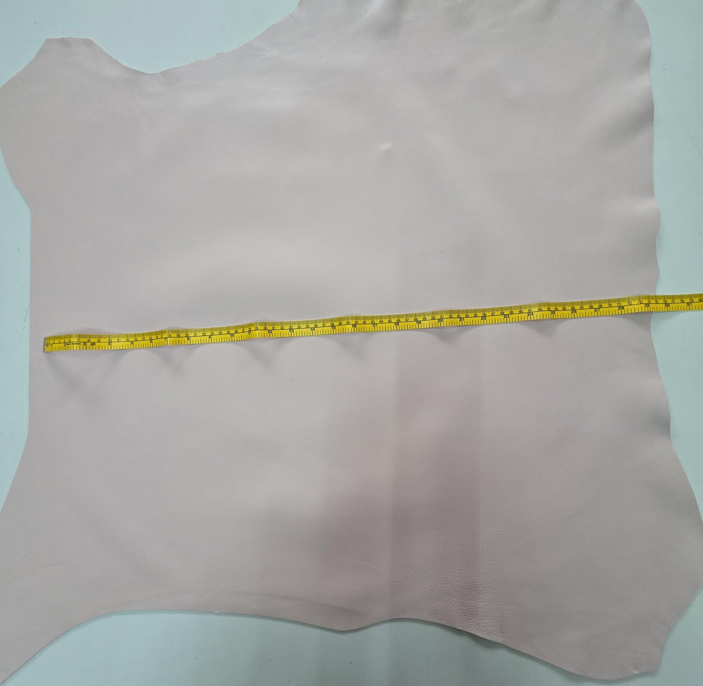 Light Pink Sheep Leather for crafts: Soft, Thick, and Large lambskin hide