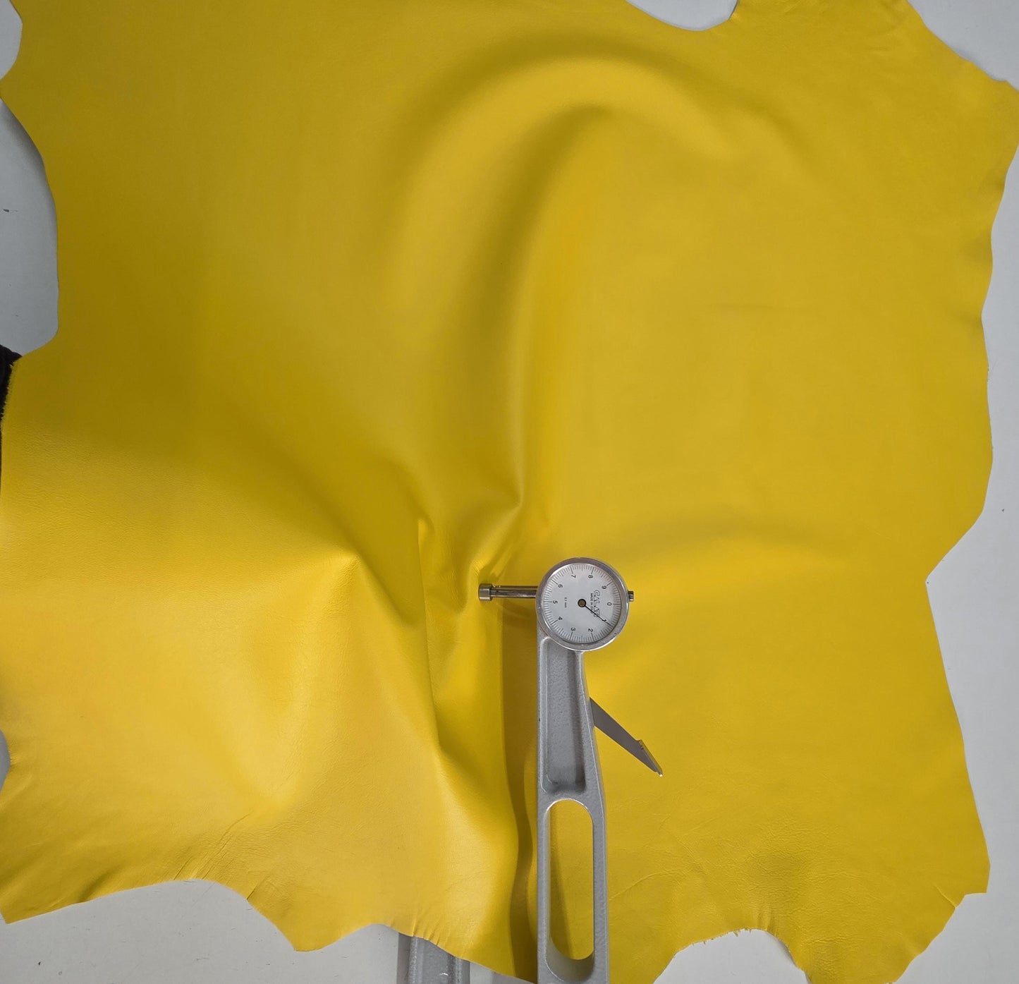 Color Yellow Sheep Leather for crafts: Soft, thick, and Large sheepskin hide