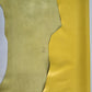 Color Yellow Sheep Leather for crafts: Soft, thick, and Large sheepskin hide