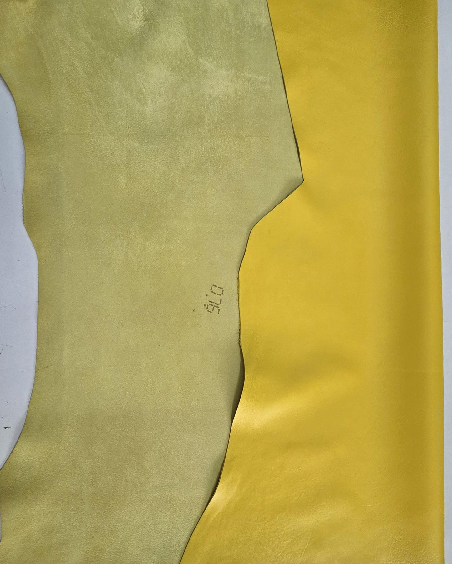 Color Yellow Sheep Leather for crafts: Soft, thick, and Large sheepskin hide