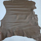 Color Taupe sheepskin hide: Soft Genuine Leather for Crafts