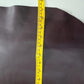 Burgundy Sheep Leather for crafts: Soft nappa sheepskin hide