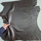 Warm Brown Sheep Leather for crafts: Soft sheepskin hide