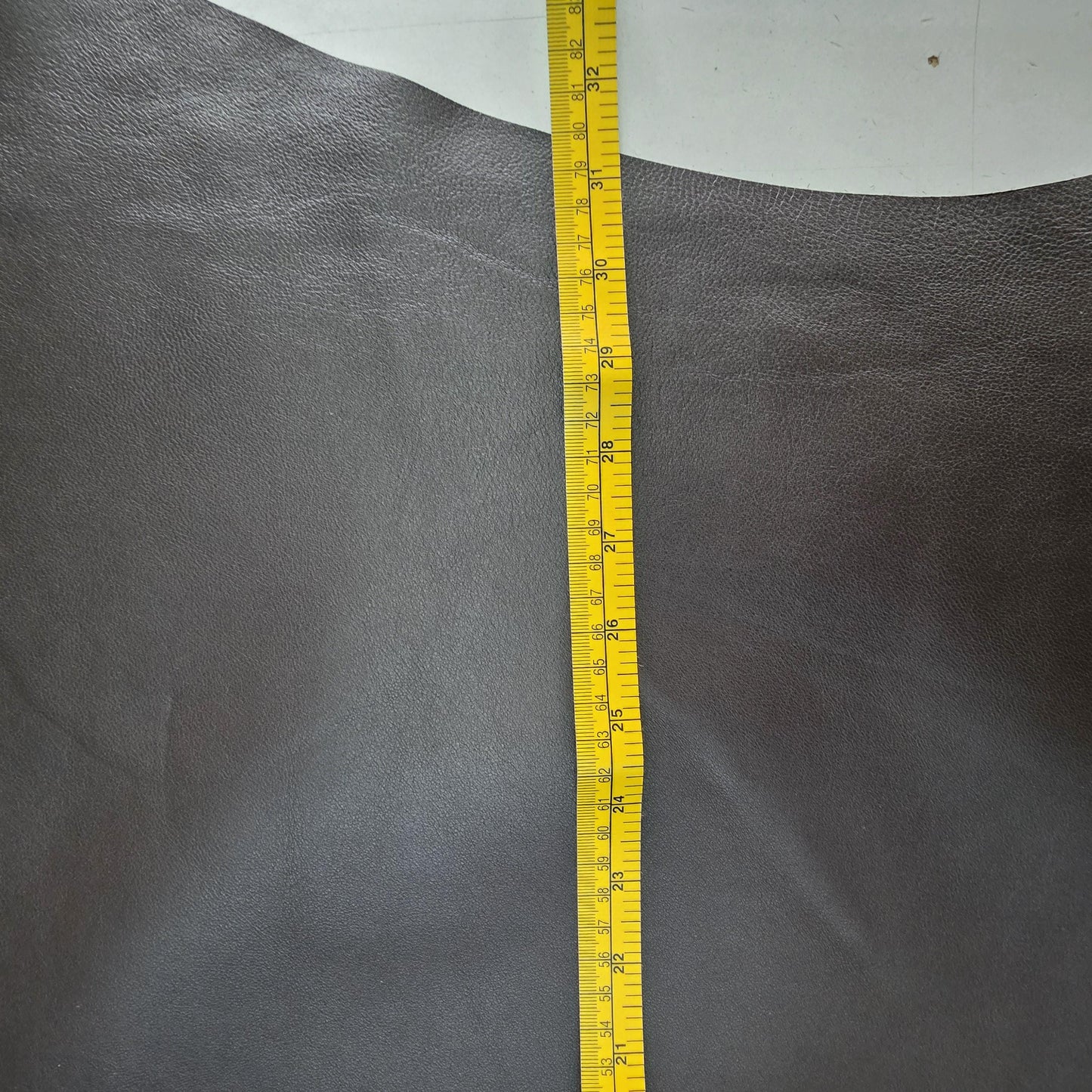 Warm Brown Sheep Leather for crafts: Soft sheepskin hide