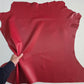Ferrari Red Sheep Leather for crafts: Soft and Thick sheepskin hide