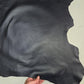 Ink Blue Sheep Leather sheets: Soft sheepskin leather for crafts