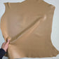Dark Beige Sheep Leather for crafts: Soft and thick sheepskin hide