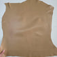 Dark Beige Sheep Leather for crafts: Soft and thick sheepskin hide
