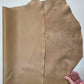 Dark Beige Sheep Leather for crafts: Soft and thick sheepskin hide