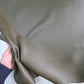 Army Green Sheep Leather for crafts: Soft, Thick, and Large Sheepskin Hide