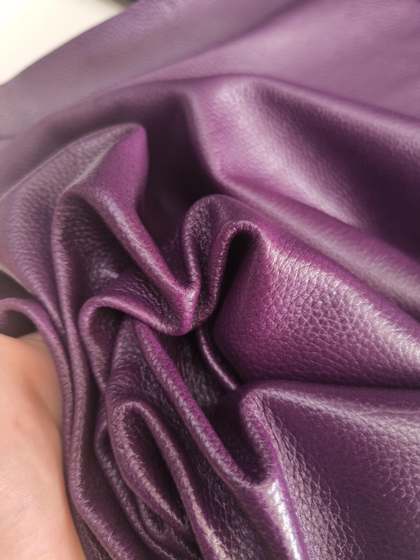 Sheep Leather for bags: Soft and Thick sheepskin hide for crafts, DIY