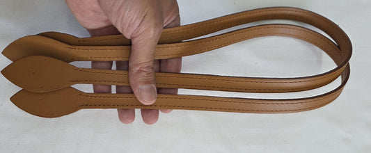 Leather Bag Handles: Shoulder strap replacement , Length 73 cm (29"), Pair