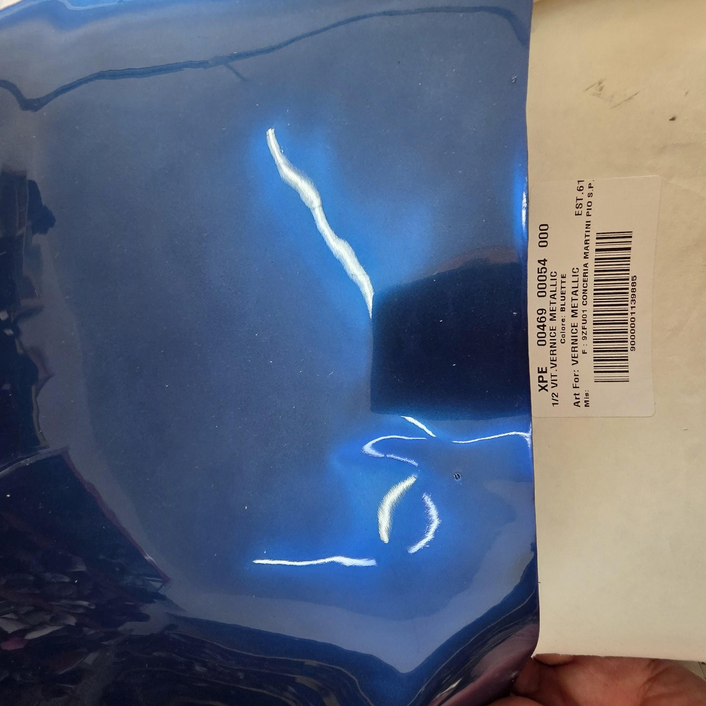 Metallic Cow Patent Leather: Glossy Leather for Crafts (1.2mm 3 oz)