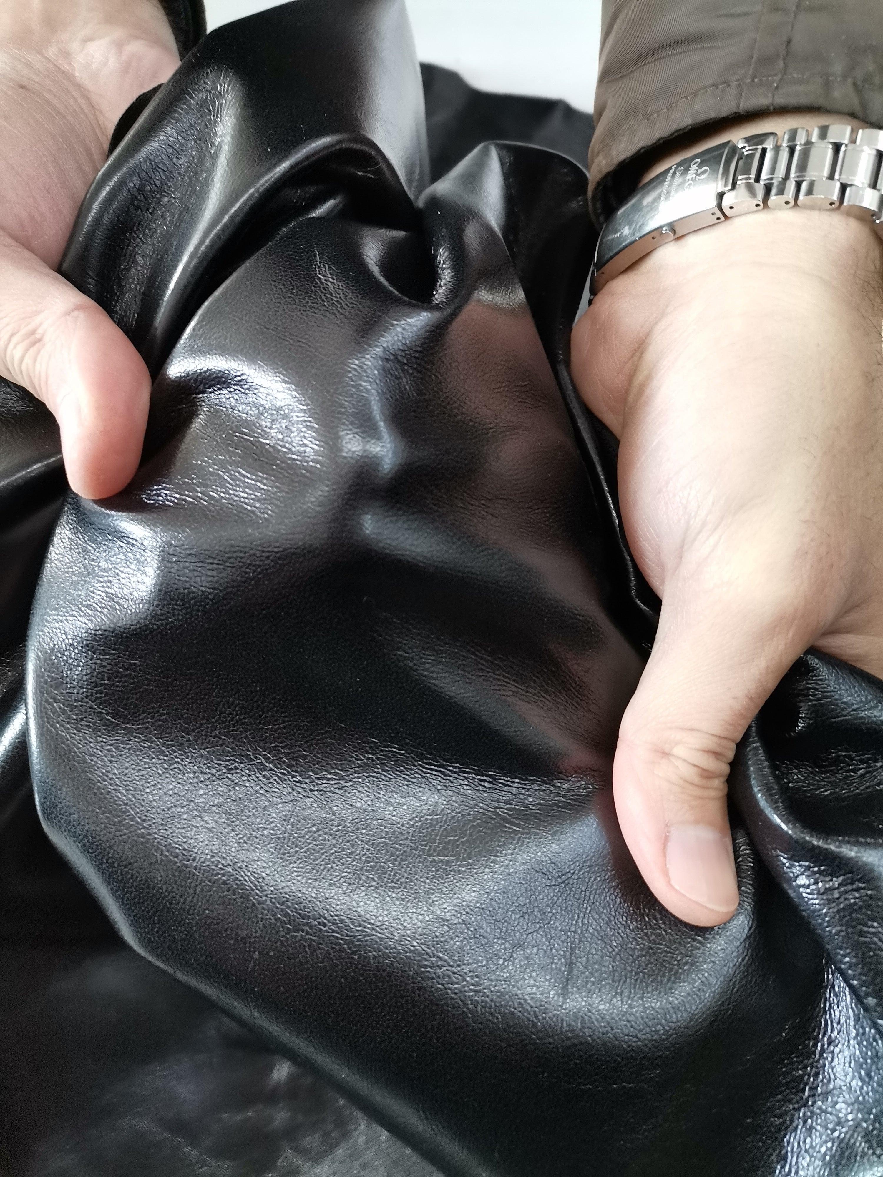 Soft leather store cloth