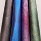 Goat metallic rusty effect soft leather, Goat leather sheets vintage two tone rusty effect leather sheets thick 1,0mm (2,5 oz) - Salvo Leather