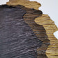 Goat two tone effect wrinkled hand crafted effect leather , Goat butter soft and thin fashion leather, thick 0,5-0,7mm (1,5 oz - Salvo Leather
