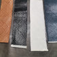 Goat full veg knitted leather straps, Braided goat veg leather straps hand crafted. - Salvo Leather