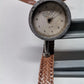 Goat full veg knitted leather straps, Braided goat veg leather straps hand crafted. - Salvo Leather
