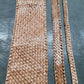 Goat full veg knitted leather straps, Braided goat veg leather straps hand crafted. - Salvo Leather
