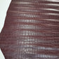 Cow leather embossed crocodile effect, genuine cow leather sheets printed crocodile, thickness 1,2mm(3 oz) - Salvo Leather