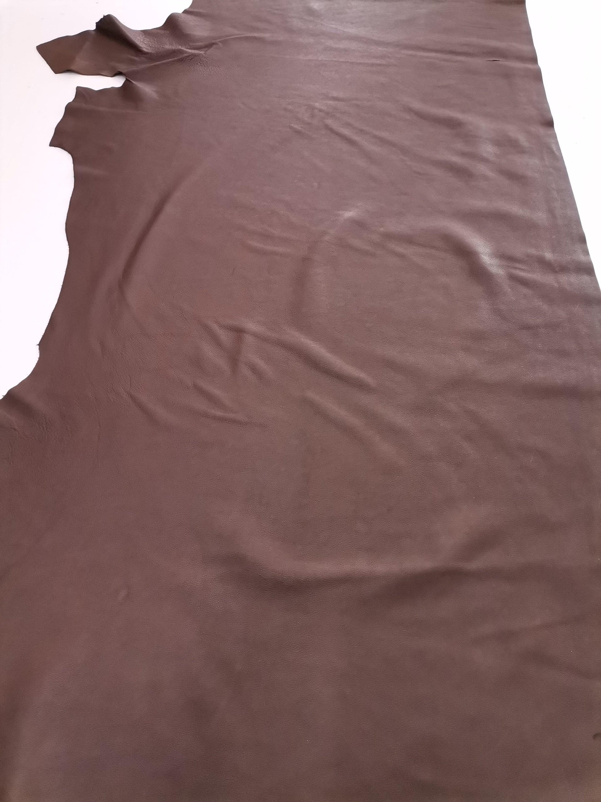 Cow natural milled leather, Smooth and soft cow leather sheets thick. 1,2-1,3mm(3oz) - Salvo Leather