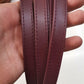 Leather straps width 1,5cm, Genuine full grain stitched leather straps, thickness 2,2mm(5 oz), Leather strips, Straps for bags and DIY - Salvo Leather